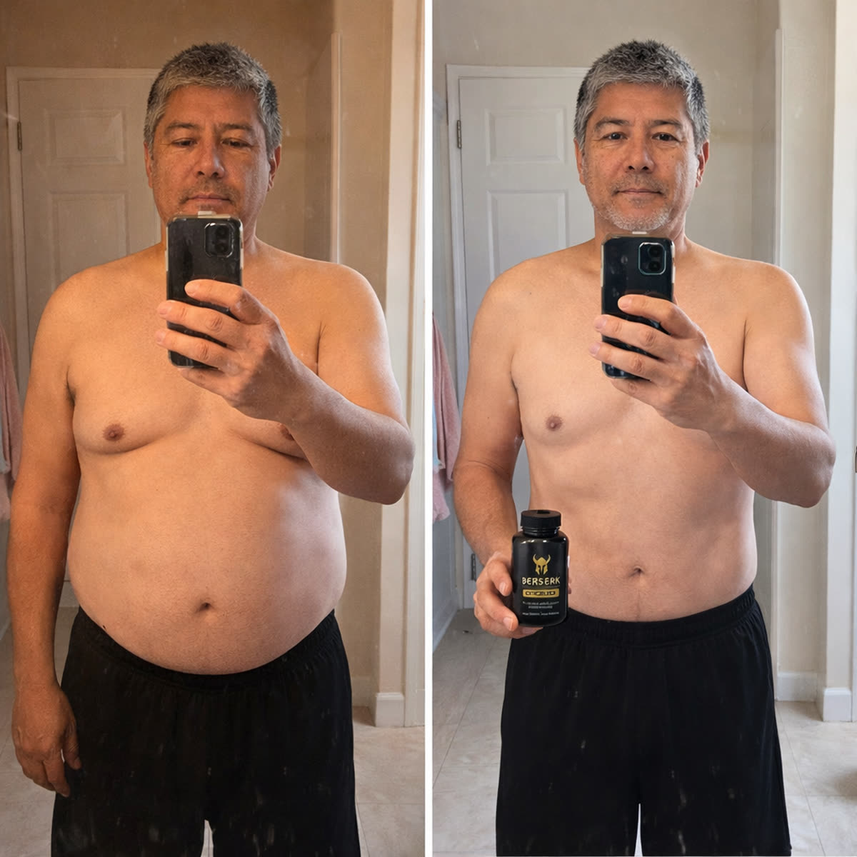 Antes / Después -- Diego
