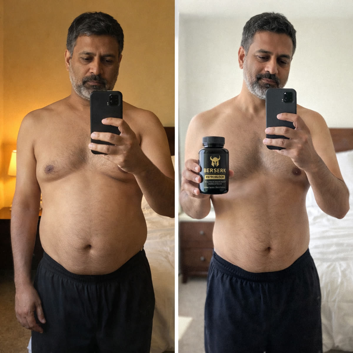 Antes / Después -- Rodrigo